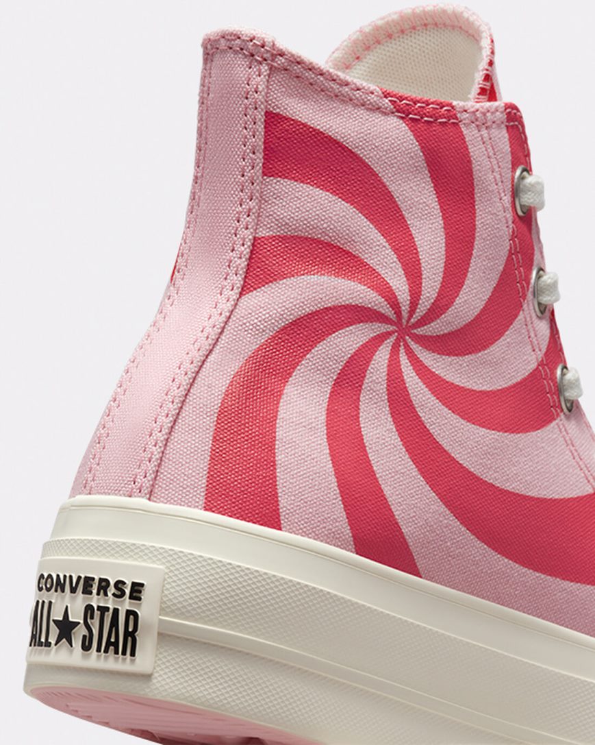 Topanky Na Platforme Converse Chuck Taylor All Star Lift Color Candy Vysoke Damske Oranžové Ruzove | SK XCILS1